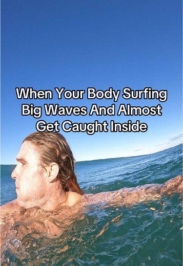 Body Surfing Big Waves: Surviving the Impact Zone