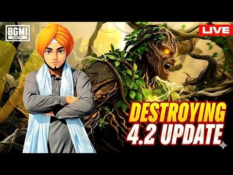 BGMI destroy 4.2 update #shortstreming #BGMI #shortlive
