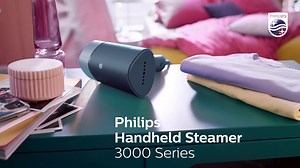 Refresh your clothes - quick, easy and compact. The Philips 3000 Series Handheld Steamer brings about easy de-wrinkling at home and on-the-go, with a fast heat-up time of as little as 30 seconds and no ironing board needed! 😉 #PhilipsANZ #PhilipsHomeLiving #FreeYourStyle #philipsiron #philipshandheldsteamer #handheldsteamer | Philips Home Living