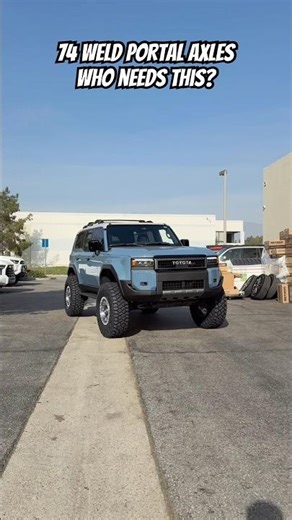 2026 Toyota Land Cruiser LC250 74Weld Portal Axle & 37” Tires #88rotorsoffroad
