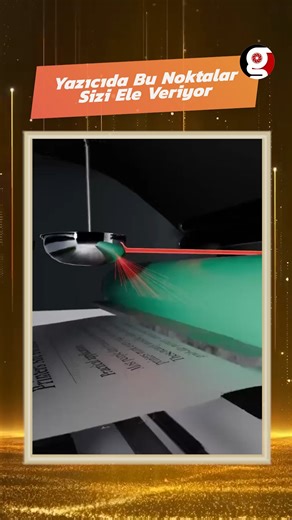 GRN MEDYA | Bastığınız bir belgenin kime ait olduğunu bulmak aslında sandığınızdan çok daha kolay! 📑 Lazer yazıcılar, her sayfaya "Machine... | Instagram