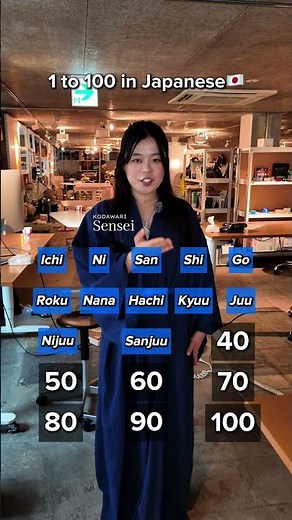 Japanese Numbers 1 to 100 for JLPT N5 — Count in Japanese with Romaji and Kanji Practice