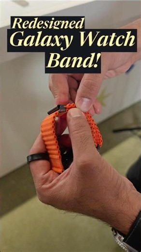 Check out the redesigned Galaxy Watch bands!