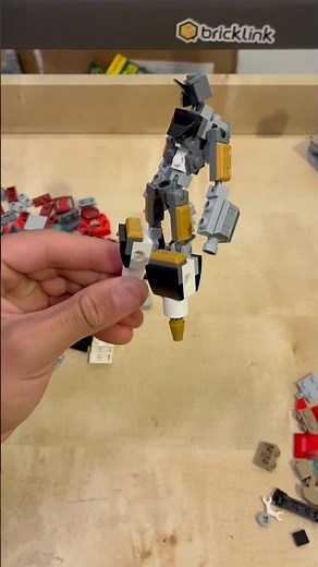 Mini LEGO Mech Spotlight #lego #new #mech #spotlight #build #figure #mini #ideas #robot #easy