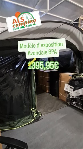 Le destockage de Janvier commence, voici une première affaire, la tente Avondale 6pa gonflable Outwell. #alscamping #soldes #tentegonflable #outwell #camping | ALS camping