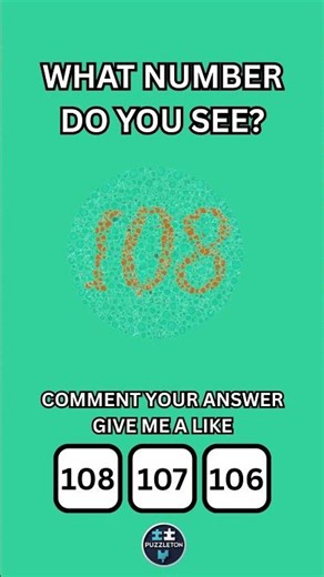 👁️ 99% Can't See 1! Colorblind Test Reveals Your Vision! 🧠🔥