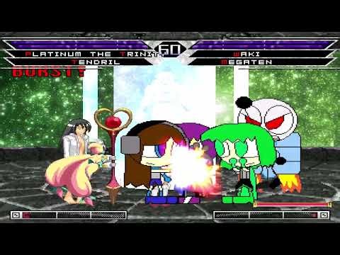 KOF MUGEN Tag Team P The Trinity Tendril Madoka Kaname Kadariro vs Waki Megaten Peppa Pig Crystal