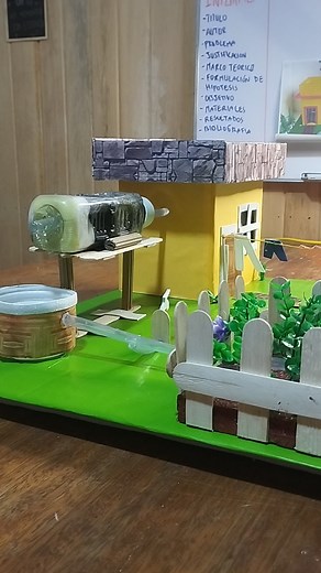 Maqueta de Recolector de Agua de Lluvia: Proyecto de Ciencias para Primaria