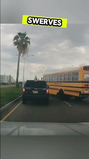 Crazy Road Rage Between Driver And School Bus!