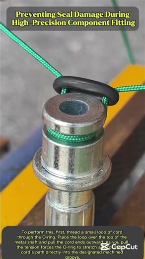 The Science of Frictionless O-Ring Assembly 👍