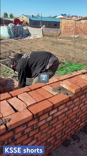 Half-Brick vs Two-Brick Walls: What’s the Difference? 🤯🧱 #Construction #Engineering