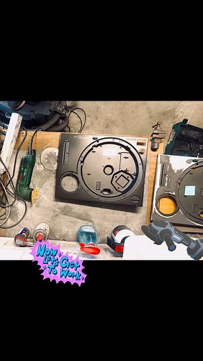 113 reactions | ** Vorbereitung des Technics 1210 MK2 Obergehäuses...