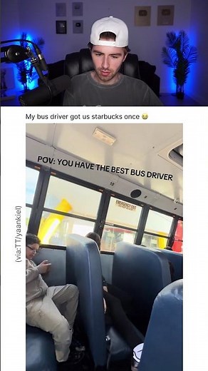 THE BEST SCHOOL BUS DRIVER EVER 😭