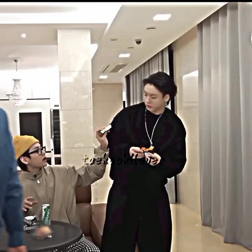 Jungkook Eating from Taehyung's Hand Compilation