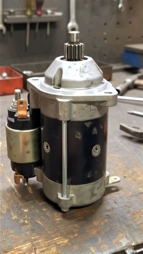Starter Motor Rebuild & Assembly Process​#MechanicLife #Reels #DIY #EngineBuild #Satisfying