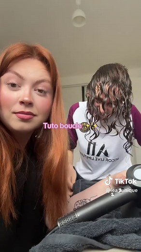 Tuto boucle cheveux bouclés facile