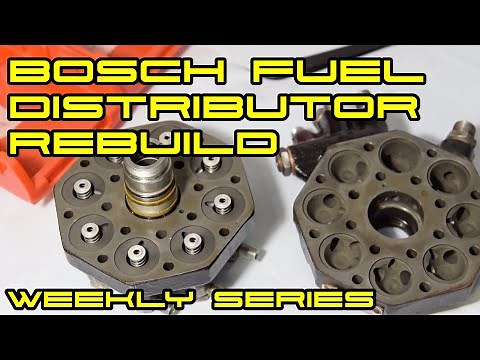 Porsche 928 episode 24 - How to rebuild a Bosch CIS fuel distributor