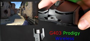 Logitech G403 Prodigy Wireless review, headshot-uri fără fir