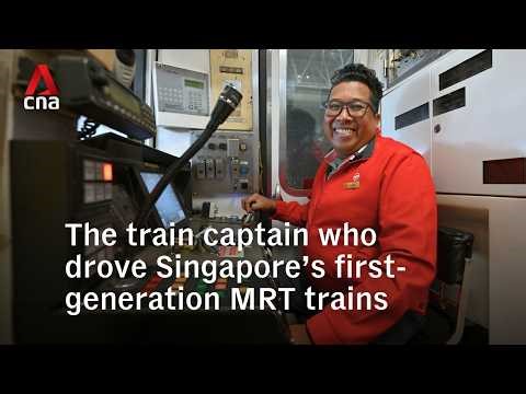 As the last of Singapore's first MRT trains retires, a veteran captain reflects on 30 years at the controls