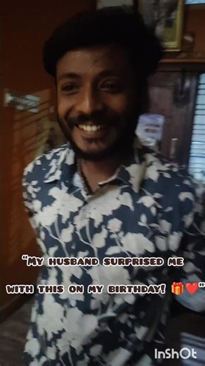 “Didn’t expect this birthday surprise from my husband 🎁❤️”#birthdayvlog#husband#surprisegift