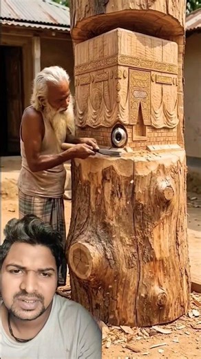 “Faith carved in wood… every line whispers devotion 🕋✨ Inspired by the beauty of Mecca.”