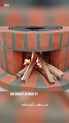 DIY Wood Stove for Cooking and Grilling
