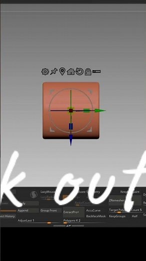 Cloth Simulation Using Gizmo 3D - ZBrush Tutorial