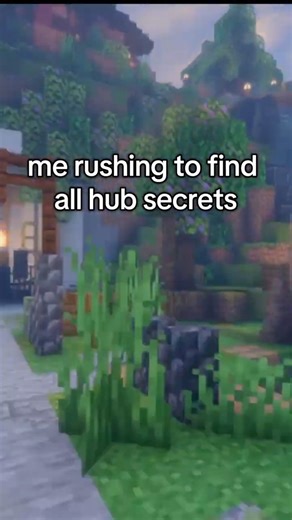 me running to find all hub secrets IP: addstarmc.com #minecraft #smp #chill