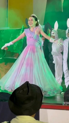 my very first performance in theater 🎭💖 #theater #princess