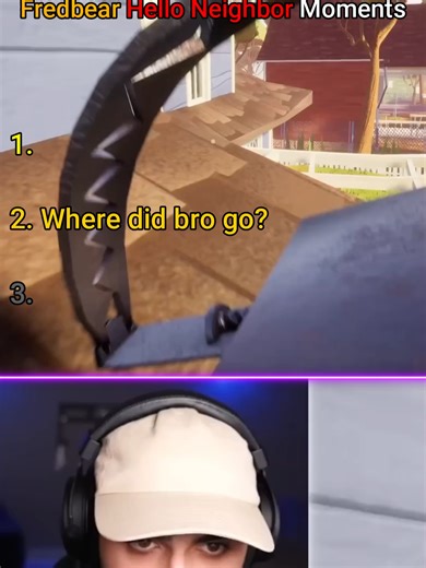 TOP 3 BEST AMIN FREDBEAR HELLONEIGHBOR MOMENTS #helloneighbor #fnaf #gaming #funnymoments #fredbear