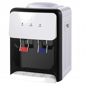 [Hot Item] 05t Electric Cooling Desktop Water Dispenser Hot Cold Water Taps Semiconductor Water Cooler Hot and Normal Room Water