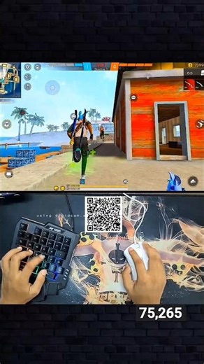 Mastering Free Fire: Keyboard and Mouse Gameplay with Handcam