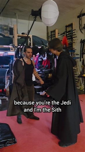 Sellsword Arts on Instagram: "Clark wants to be a Sith Lord! #starwars #vlog #behindthescenes"