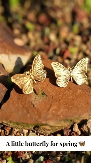 Elegant Butterfly Earrings for Spring