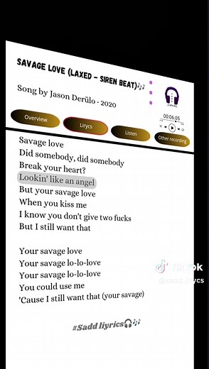 Savage Love: Laxed - Siren Beat by Jason Derülo