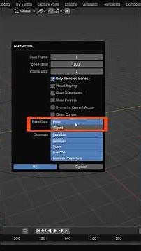 Blender Bake Actions | Convert Constraints to Keyframes