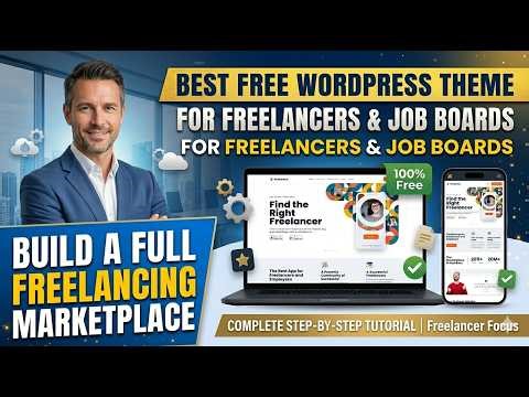 Best Free WordPress Theme for Freelancers & Job Boards | Create a Freelancing Marketplace Website
