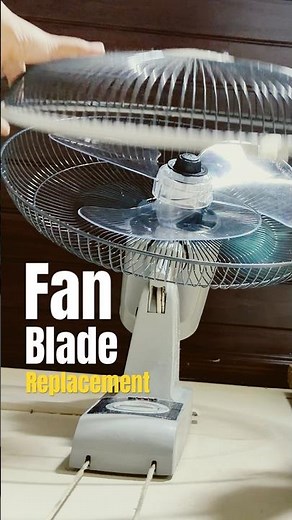Fan Blade Replacement DIY | Fix Wobbly & Broken Fan in 5 Minutes #fan #wallfan #fixityourself #fix