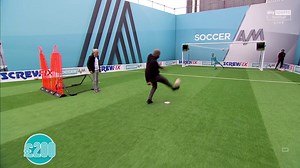 27K views · 155 reactions | Josh Taylor, Alexandra Burke and Michael Duberry take on the ULTIMATE football challenge as they go up against the Soccer AM PRO AM to win money for charity  | Soccer AM | Facebook