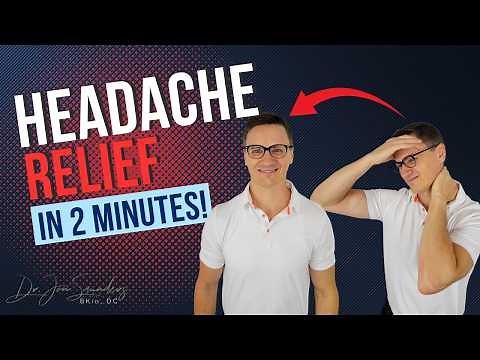 How to Get Rid Of A Headache FAST | Dr. Jon Saunders