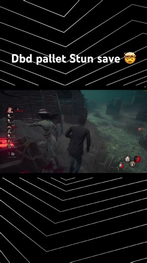 Dead by daylight pallet stun save 🤯 #dbd #dbdsurvivor #deadbydaylight