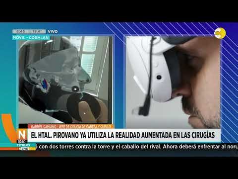 El Pirovano ya utiliza Realidad Aumentada: hablamos con Hernán Filippo, dir. Htal. │N7:00│ 10-12-25