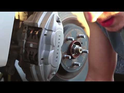 How To Change Brake Pads: Infiniti Q50s