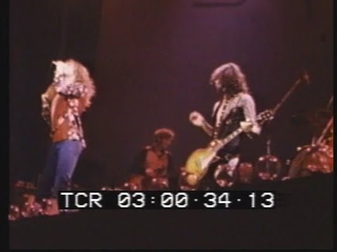 Led Zeppelin - Live in New York, NY (Feb. 7th, 1975) - Complete NBC Newsreel