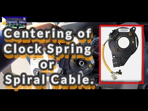 🇵🇭 Familiarisation of Centering Clock Spring or Spiral Cable and Driver Module removal. Ford Escape.