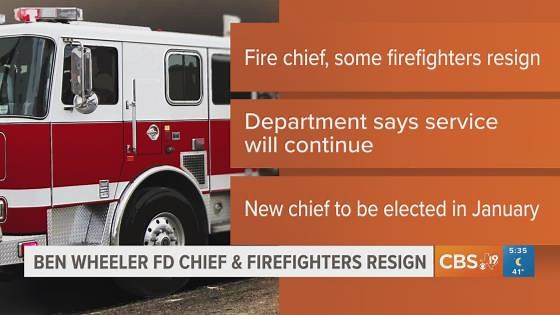 East Texas fire department chief, firefighters resign