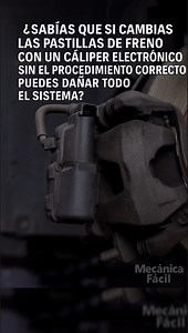 ⚠️Cuidado ⚠️ Freno electrónico.. #frenos #abs #caliper | Mecánica y diagnostico Automotriz