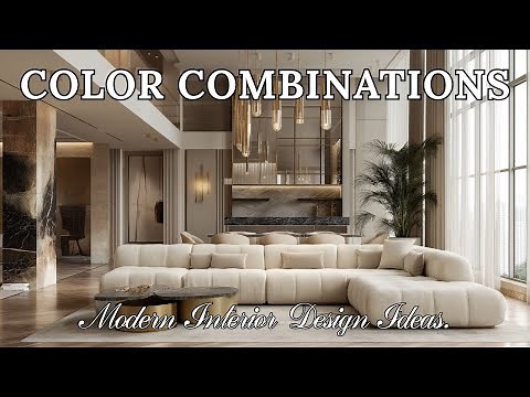 Color Combinations That Scream Luxury | Modern Interior Design Ideas.