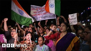 Kolkata: Massive night protests after doctor's rape and murder