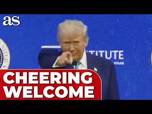 TRUMP receives EXPLOSIVE STANDING OVATION at Saudi-Backed Investment Conference in MIAMI